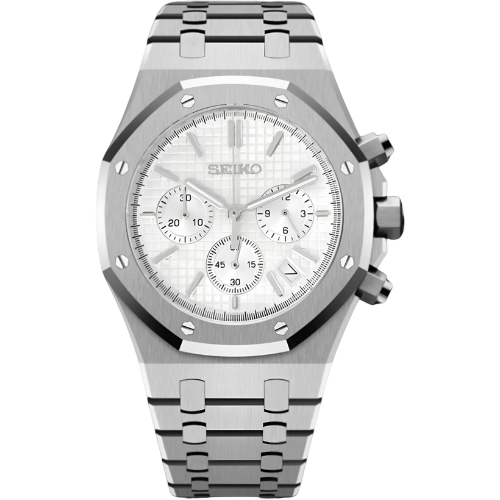 Royalike Chronographe Argent