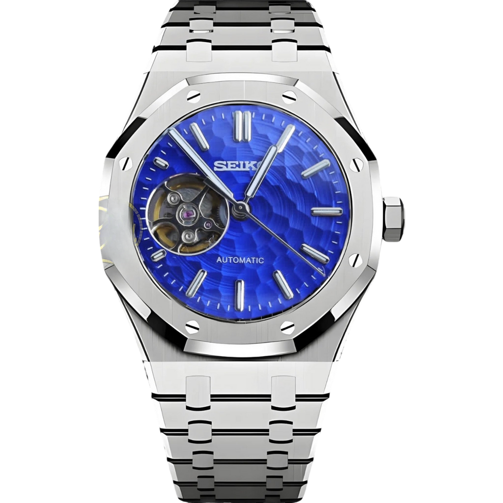Royal seikoak blue open heart