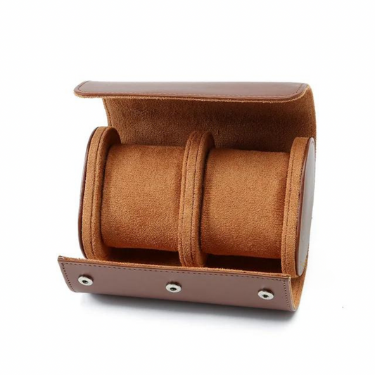Coffret de voyage 2 pièces avec montres