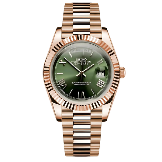 Seikodate or rose vert olive romain