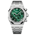 Royal seikoak green chronograph