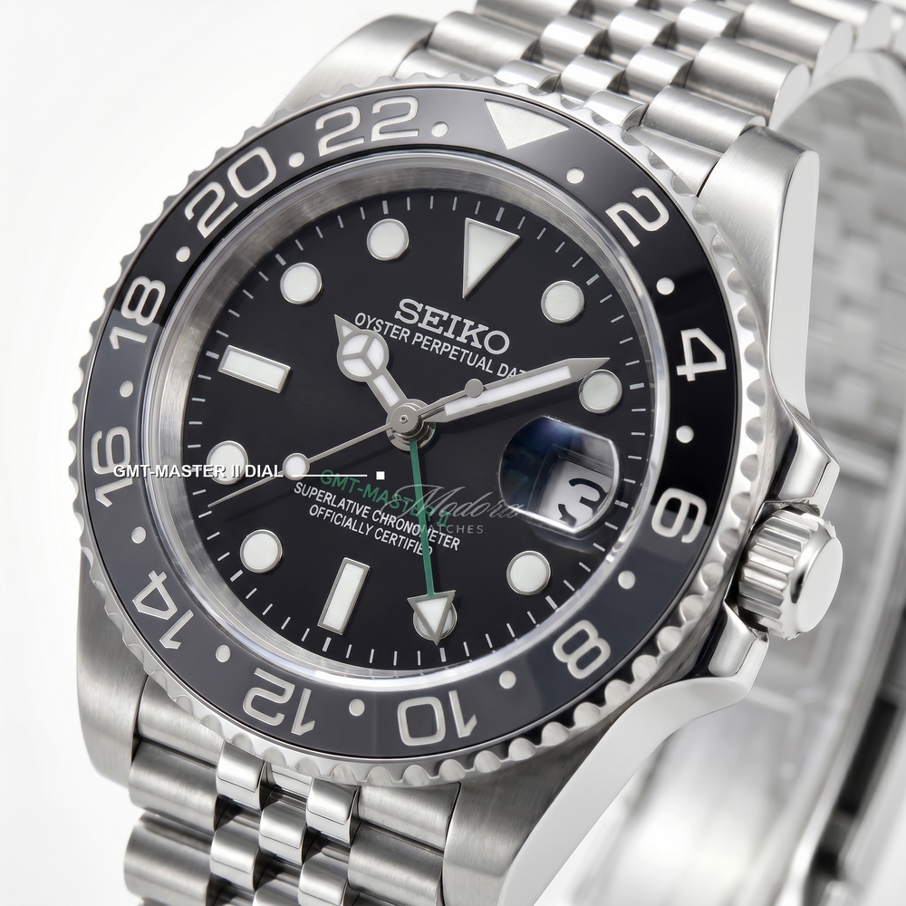 Gmteiko Bruce Wayne cadran GMT