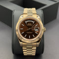 DAYDATE PRESIDENT MOD (CHOCOLAT)